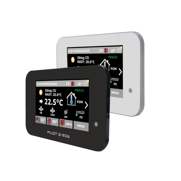 Zdalny panel sterujący PILOT do kotłów na pellet. Kotły Mocek